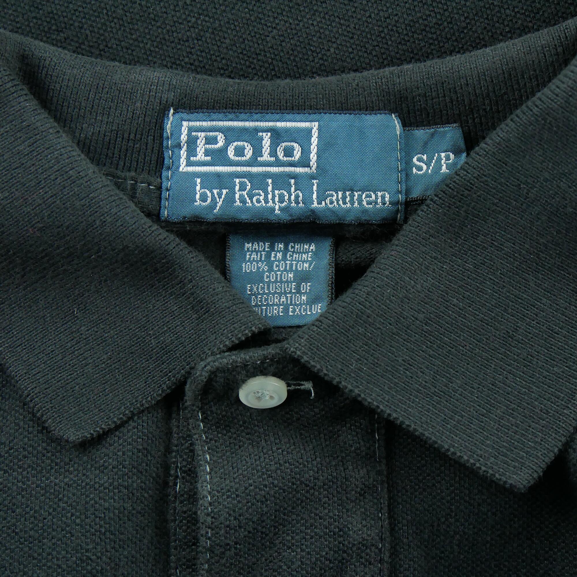 Polo maniche corte uomo nero 5/5
