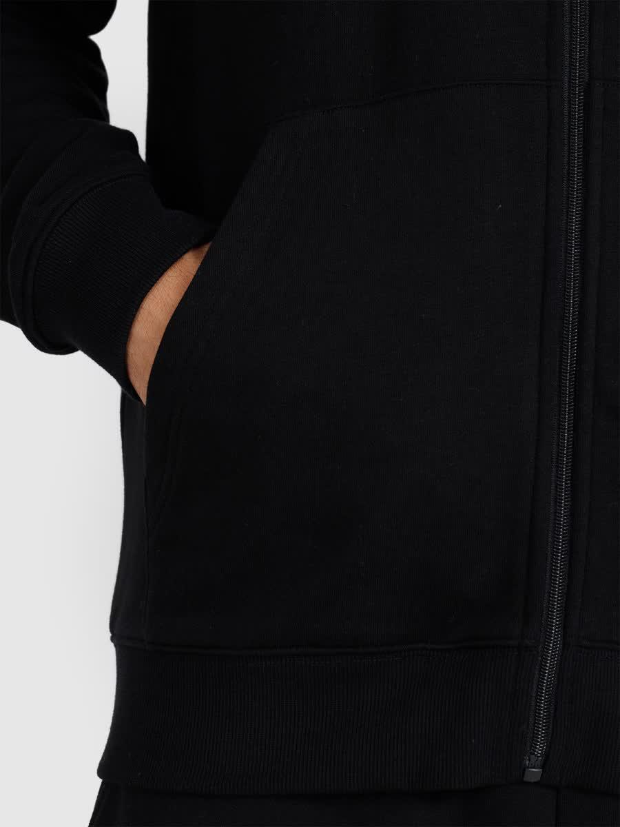 Bluza męska z kapturem rozpinana 4F 4FWMM00TSWSM1768 5/7