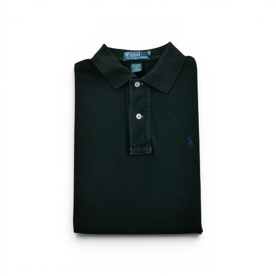 Seconde vie - Polo manches courtes Homme Noir - Excellent