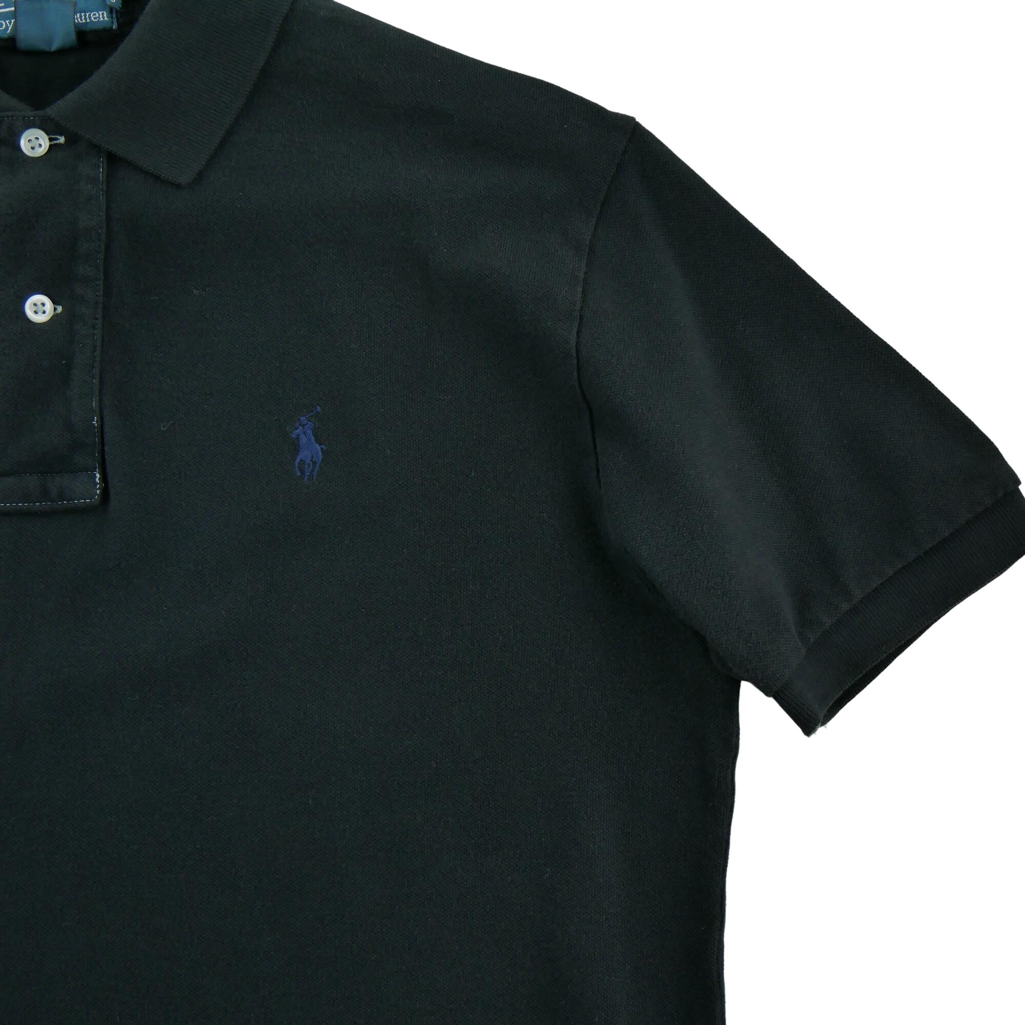 Polo maniche corte uomo nero 4/5