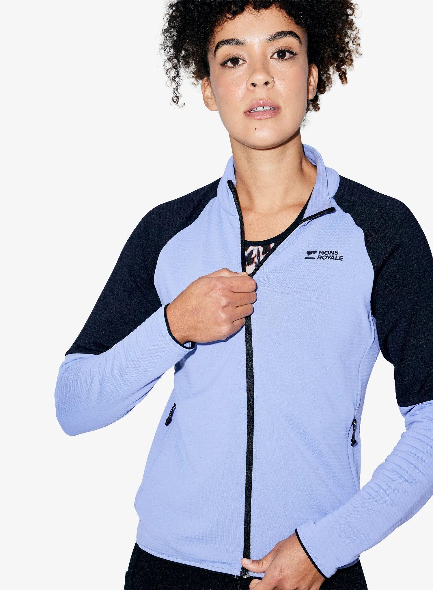 Bluza polarowa damska Mons Royale Quad Merino Fleece Jacket 4/7