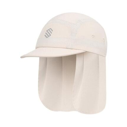 Casquette trail running anti-UV Randonnée Homme et Femme Toubkal Sand Beige