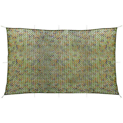 Filet de camouflage VidaXL 3 x 5 m avec sac de rangement