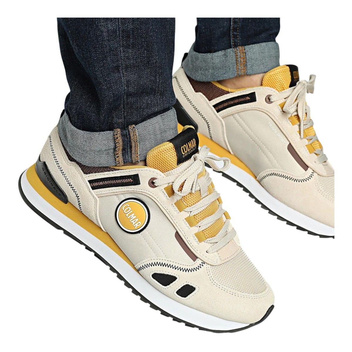 Baskets Homme Baskets Colmar TRAVIS SPORT COLORS Beige Colmar 4/5