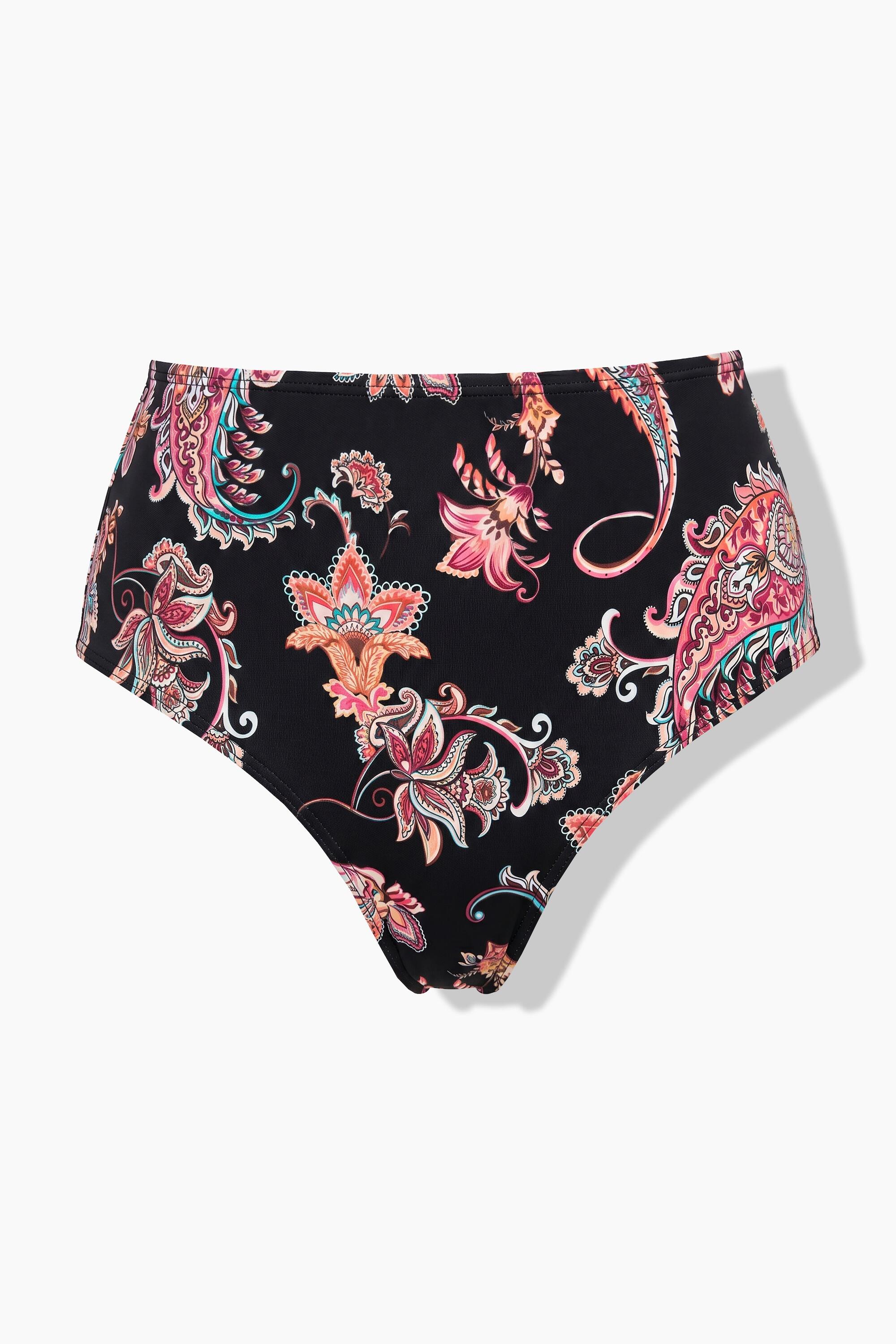 Femme Bas de bikini sculptant à taille haute et imprimé cachemire 5/5