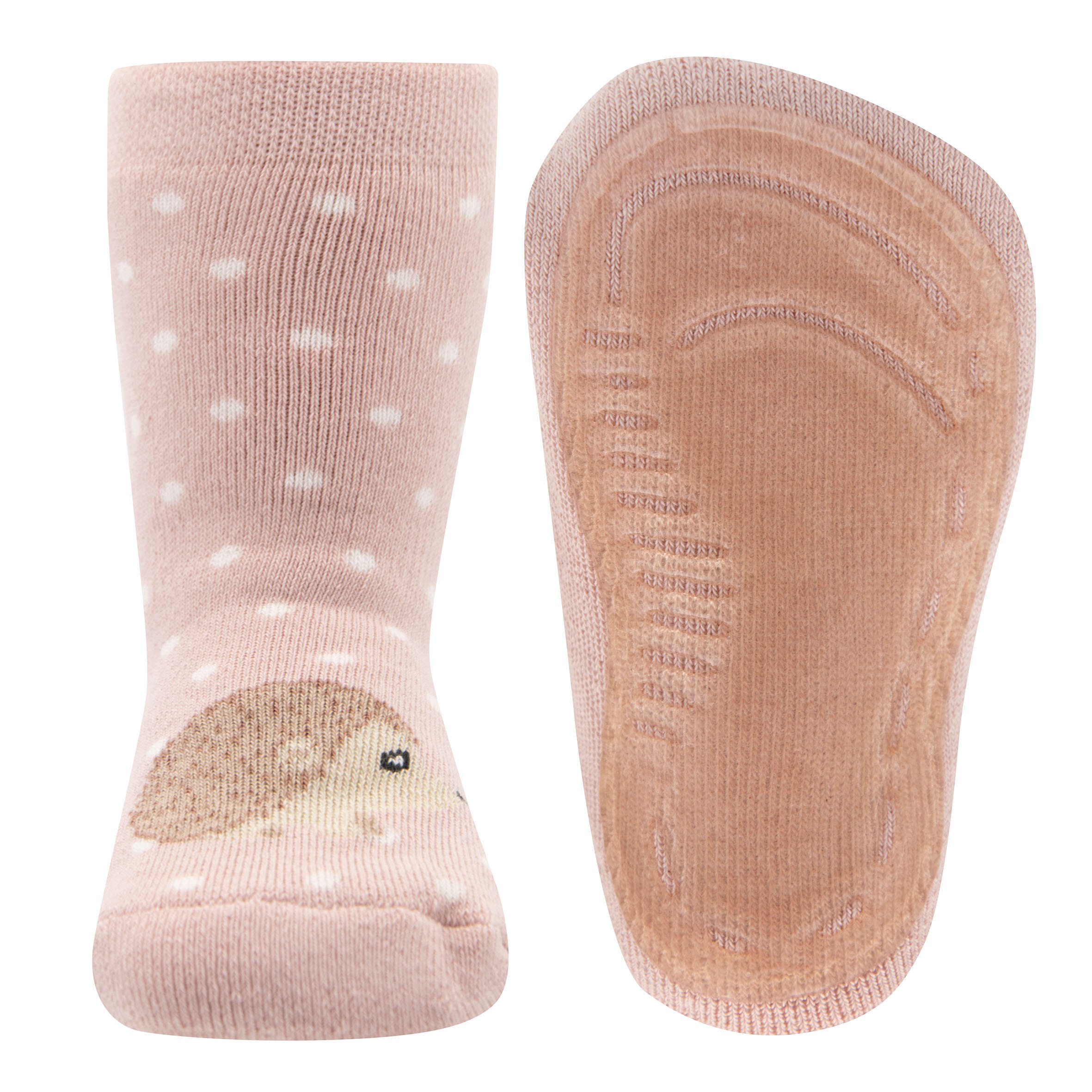 Confezione da 2 paia di calzini antiscivolo SoftStep con motivo a ricciolo 2/5