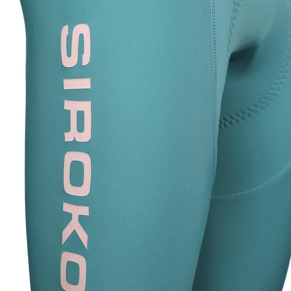 Women 's cycling bib shorts BX-W Neon Riders Blue Blue 5/7