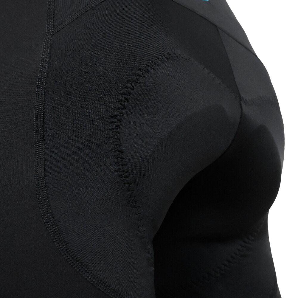 Herren kurze fahrradträgerhose BX Neon Riders Black Schwarz 4/7
