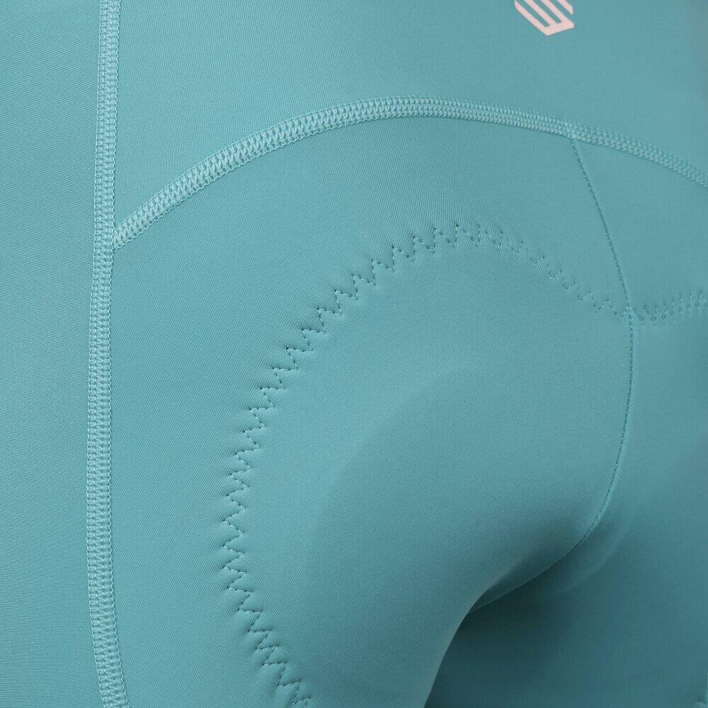 Women 's cycling bib shorts BX-W Neon Riders Blue Blue 6/7