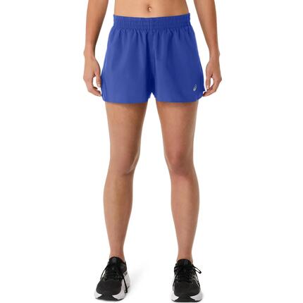Short Asics modèle Pantalón corto ASICS Core Split azul violeta muje pour femmes