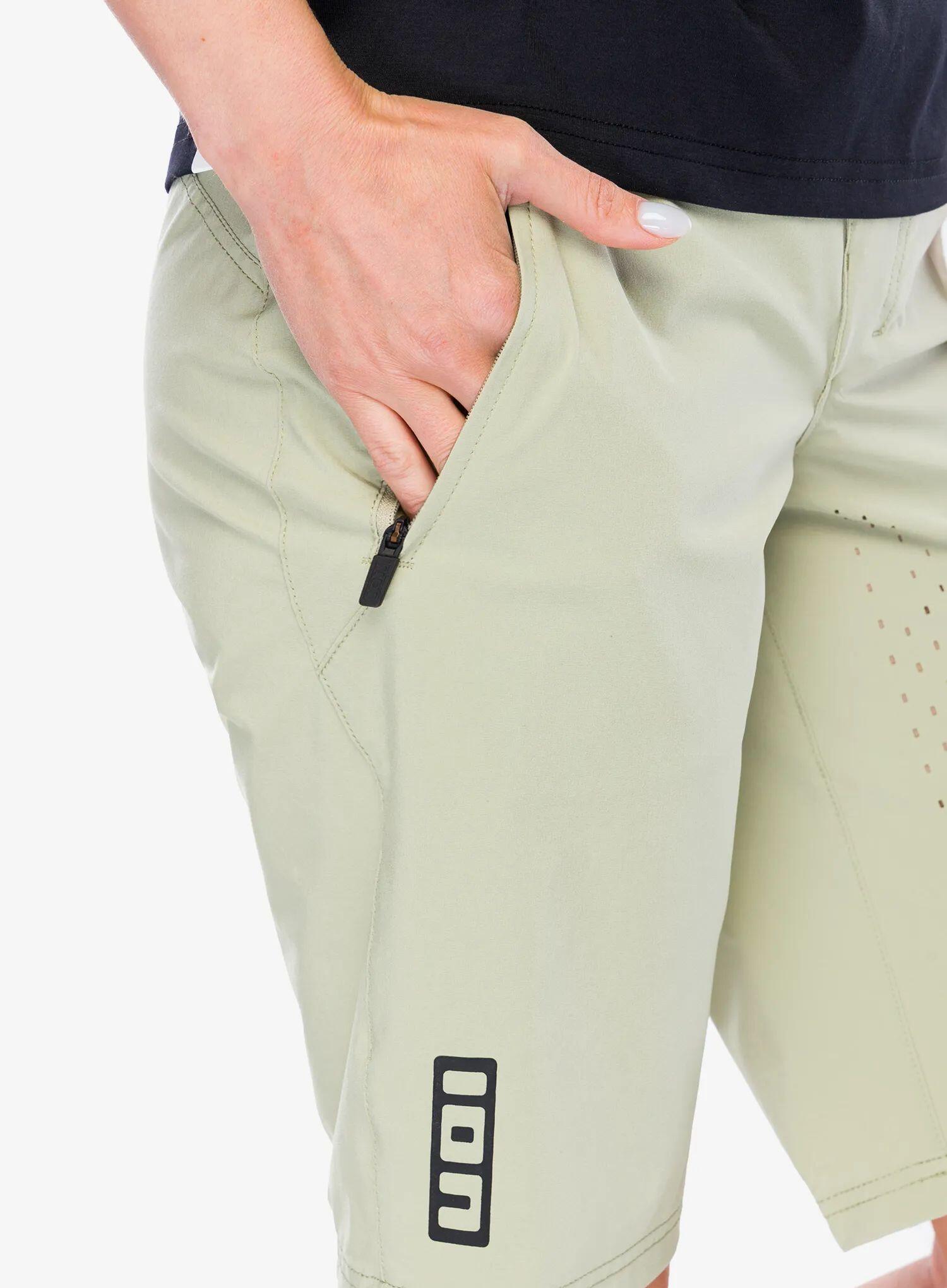 Szorty rowerowe damskie ION Tech Logo Shorts 7/7