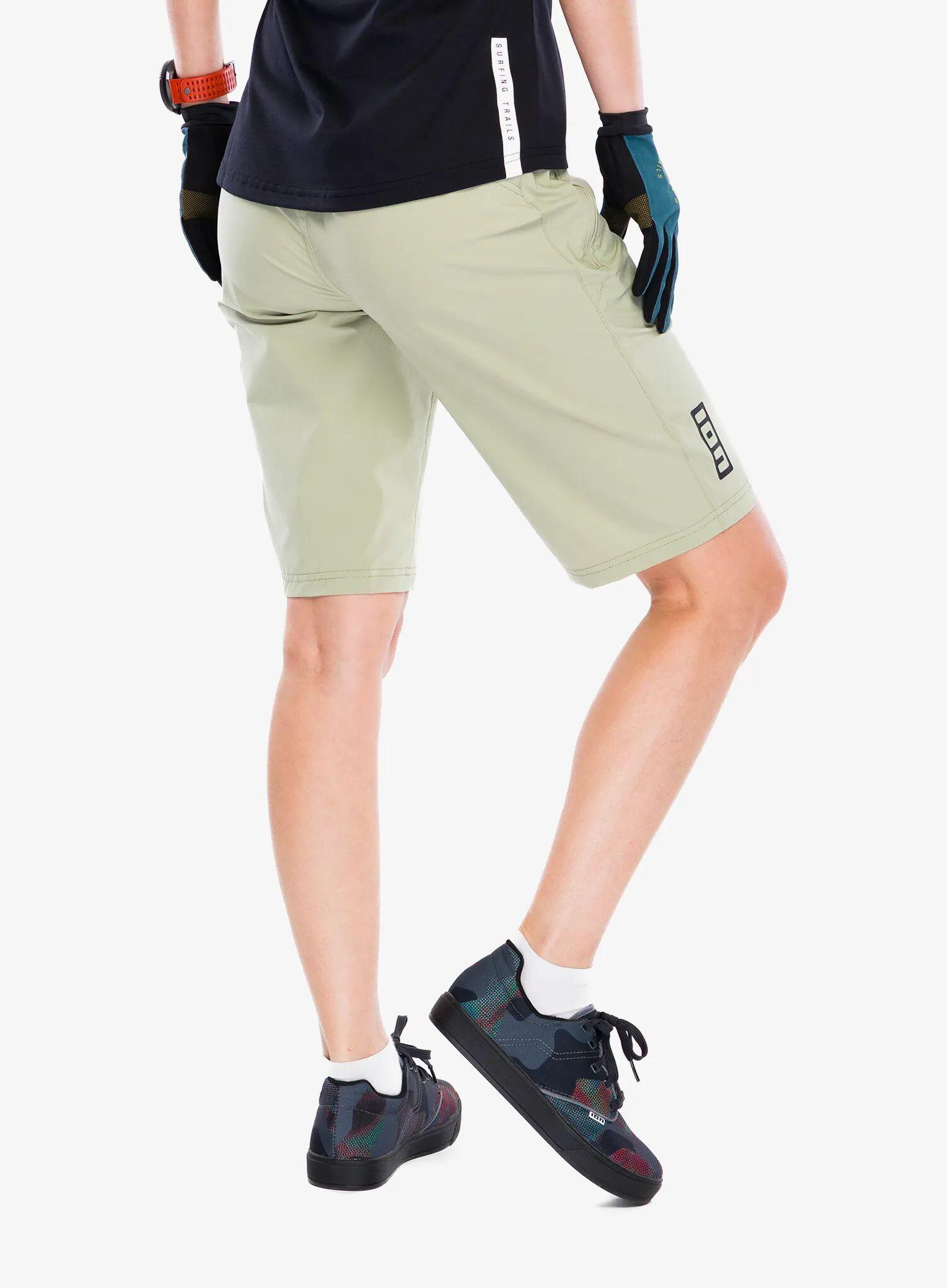 Szorty rowerowe damskie ION Tech Logo Shorts 4/7