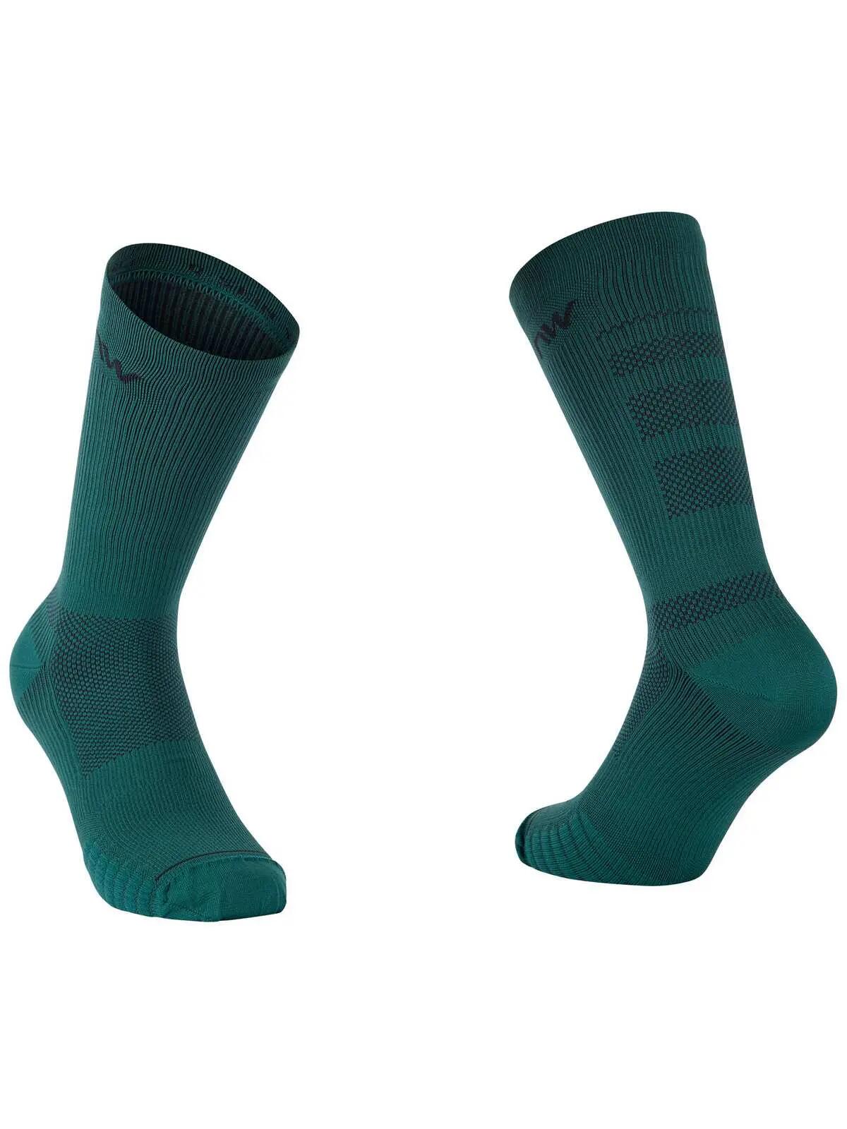 Skarpety rowerowe NORTHWAVE Extreme Pro Sock szmaragdowe 1/1