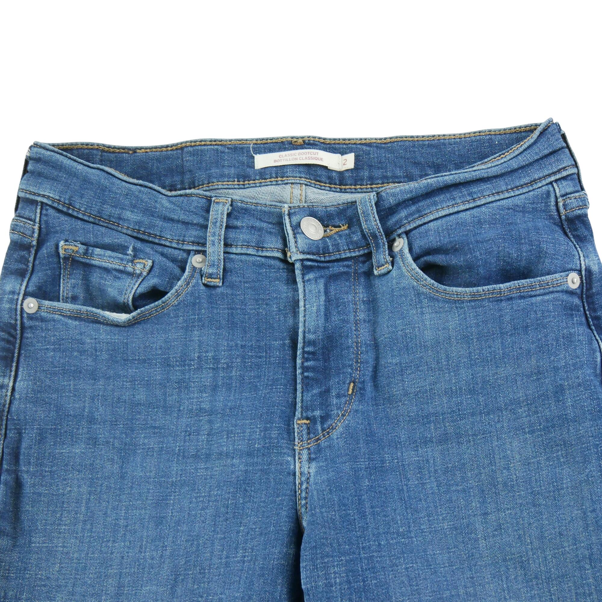 Seconde vie - Jean Femme Levis Classic Bootcut Bleu - Excellent 3/7