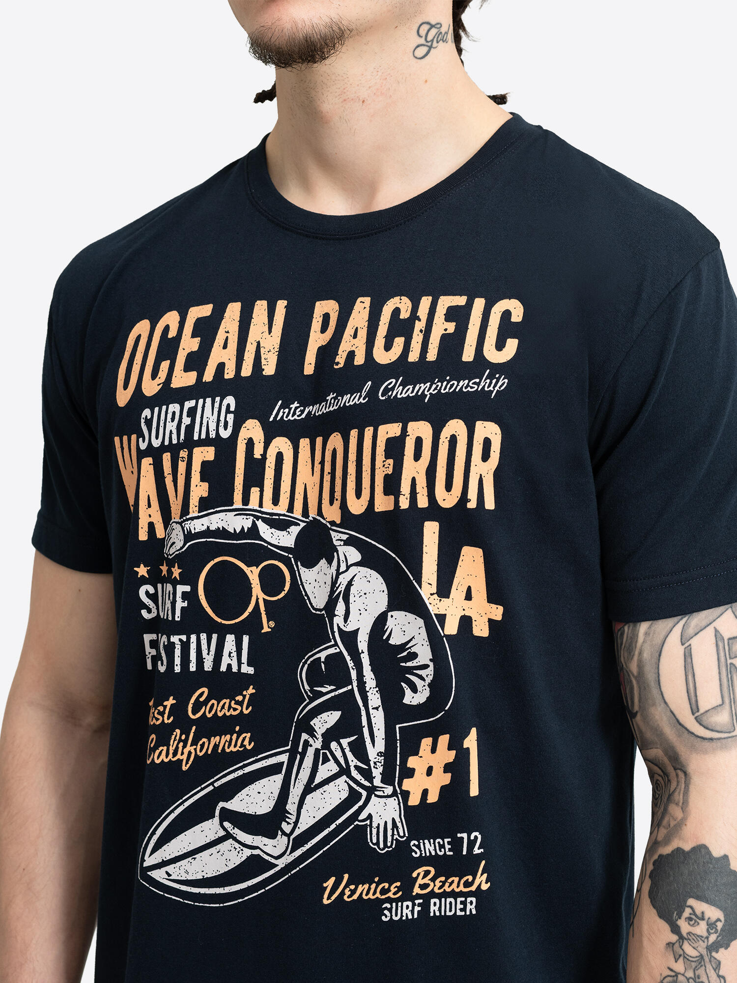 OCEAN PACIFIC Herren T-Shirt normale Passform GNARLY 6/6