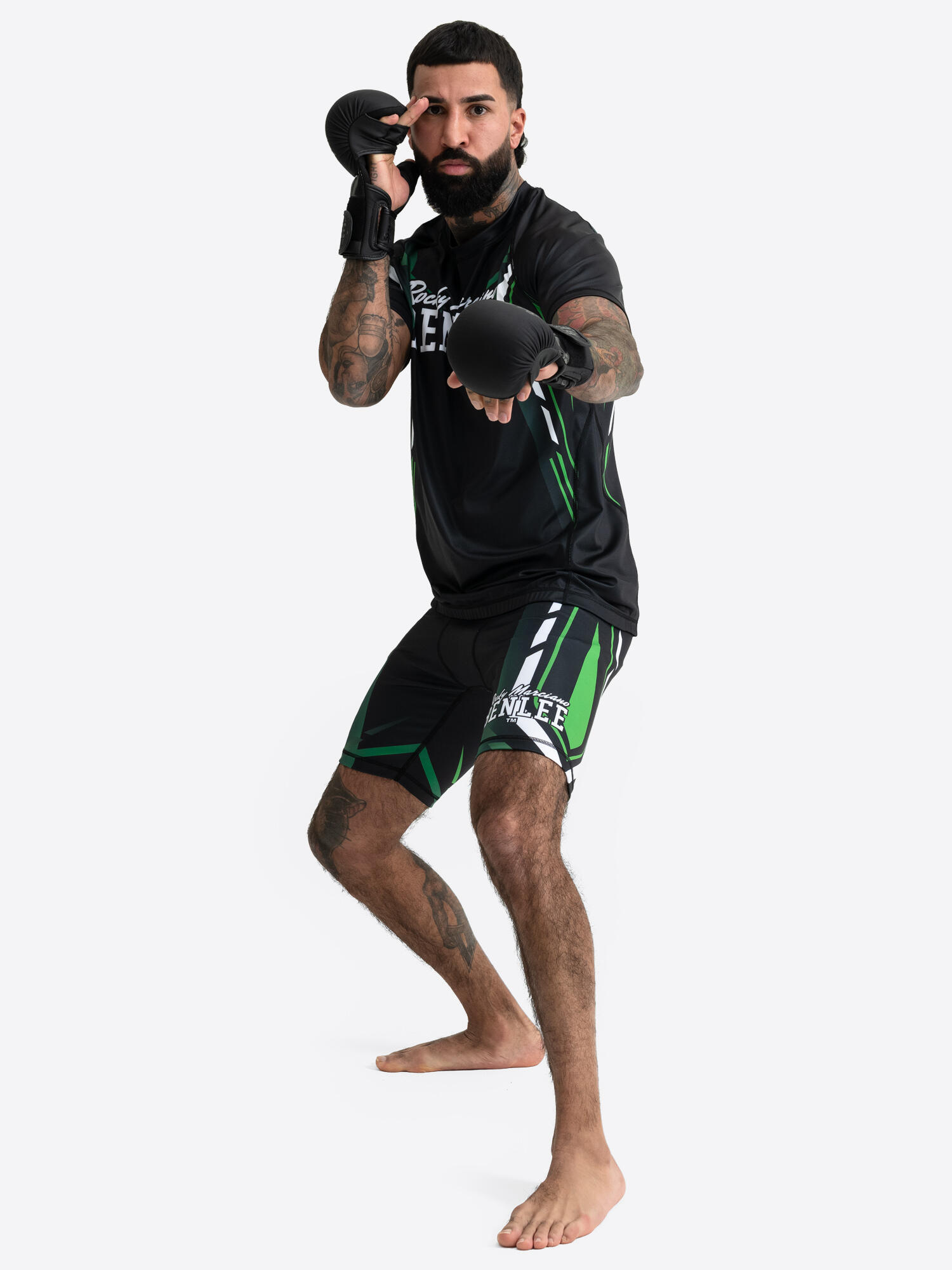 BENLEE Herren Rashguard short sleeve schmale Passform SKOMER 4/6