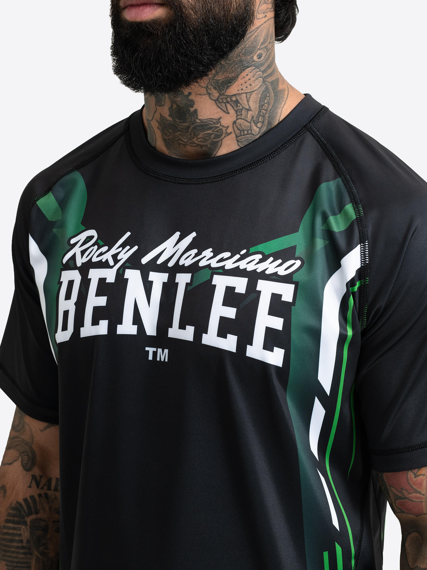 BENLEE Herren Rashguard short sleeve schmale Passform SKOMER 6/6