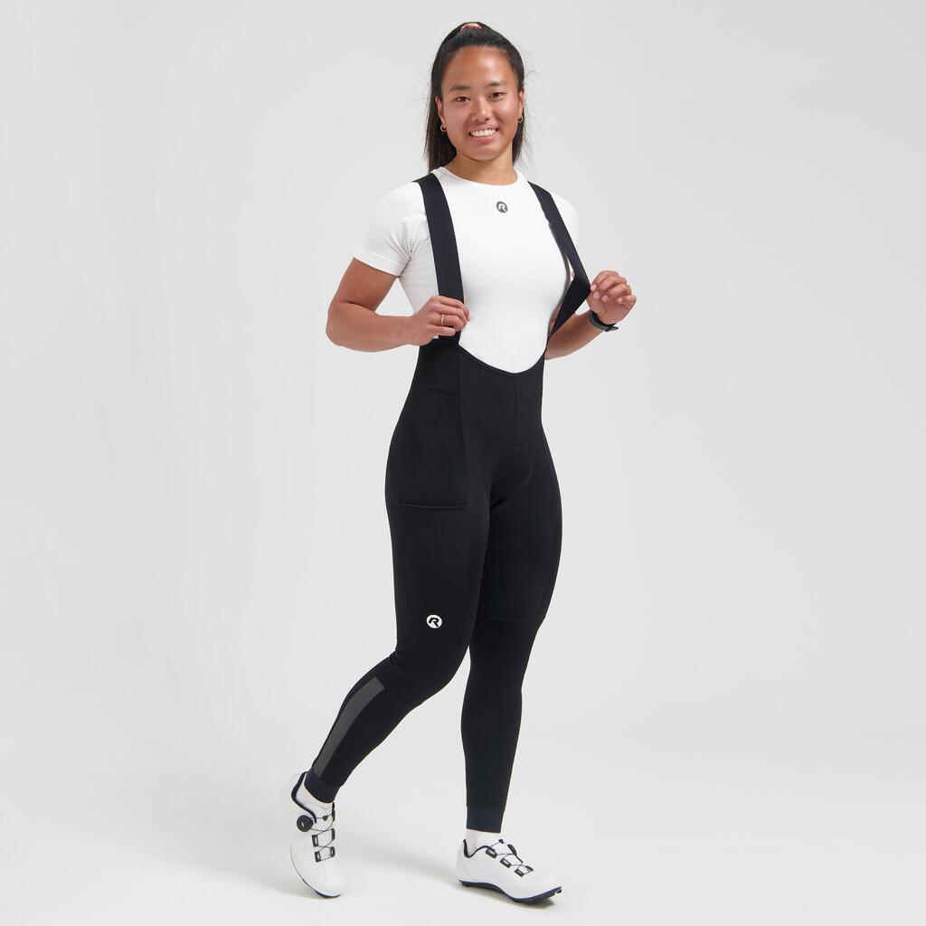 Long Cycling Bib Shorts Women Distance II