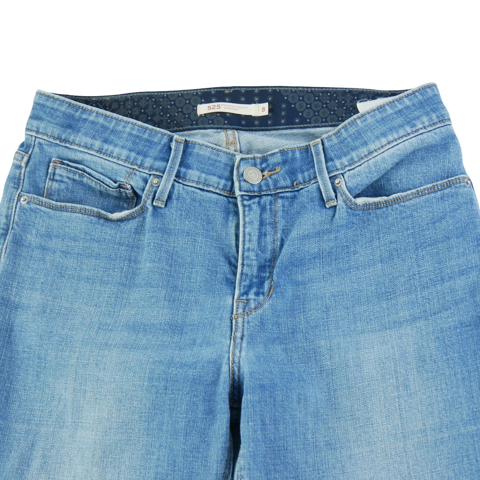 Seconde vie - Jean Femme Levis 525 Bleu - Très bon état 3/7
