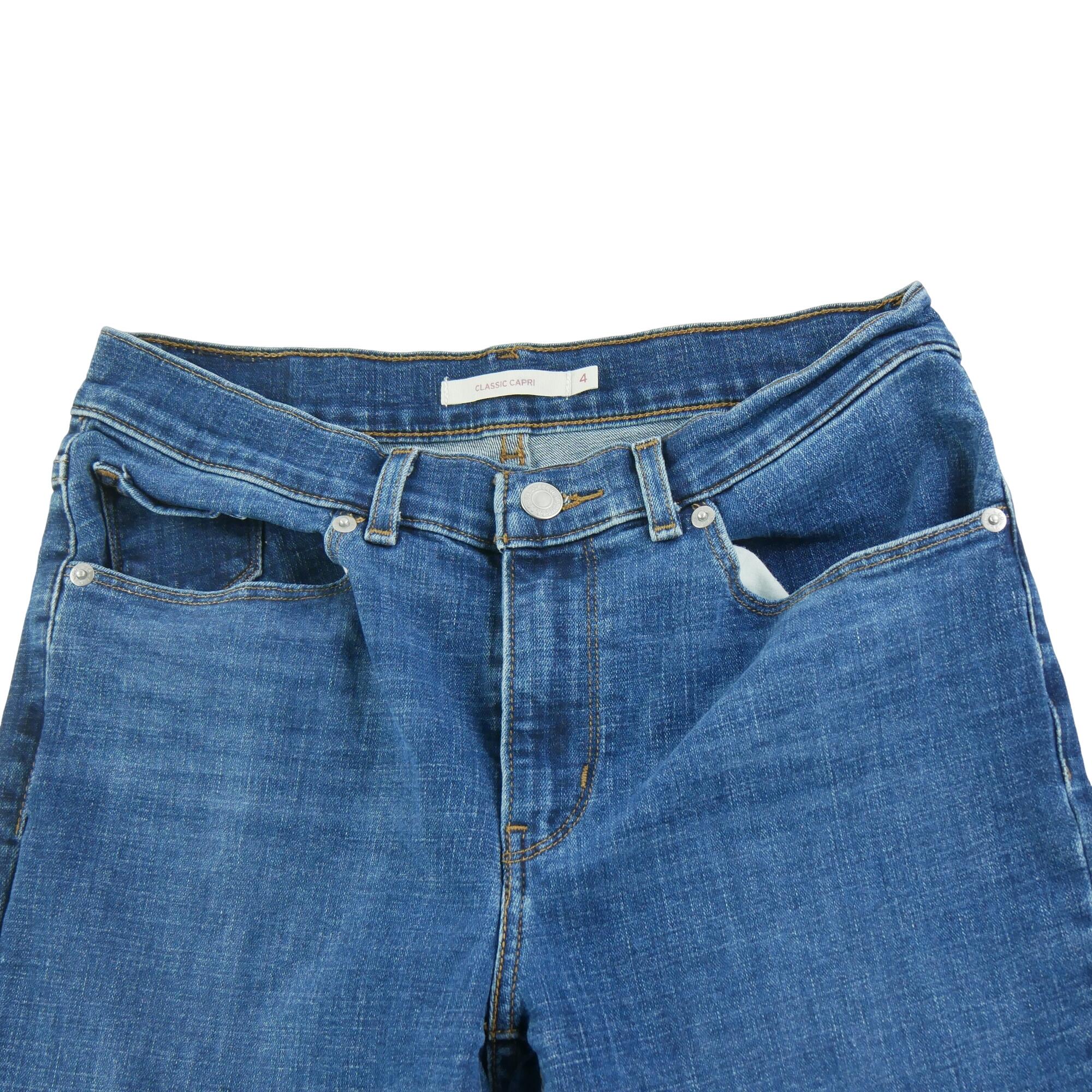 Seconde vie - Jean Femme Classic Capri Bleu - Excellent 3/7
