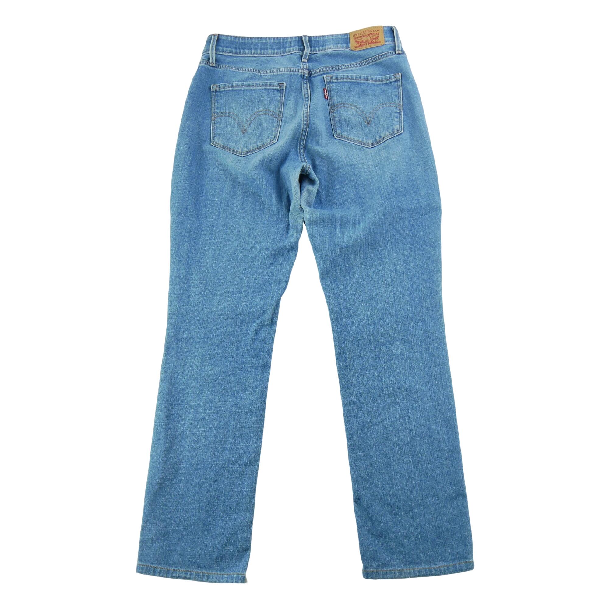 Seconde vie - Jean Femme Levis 525 Bleu - Très bon état 2/7