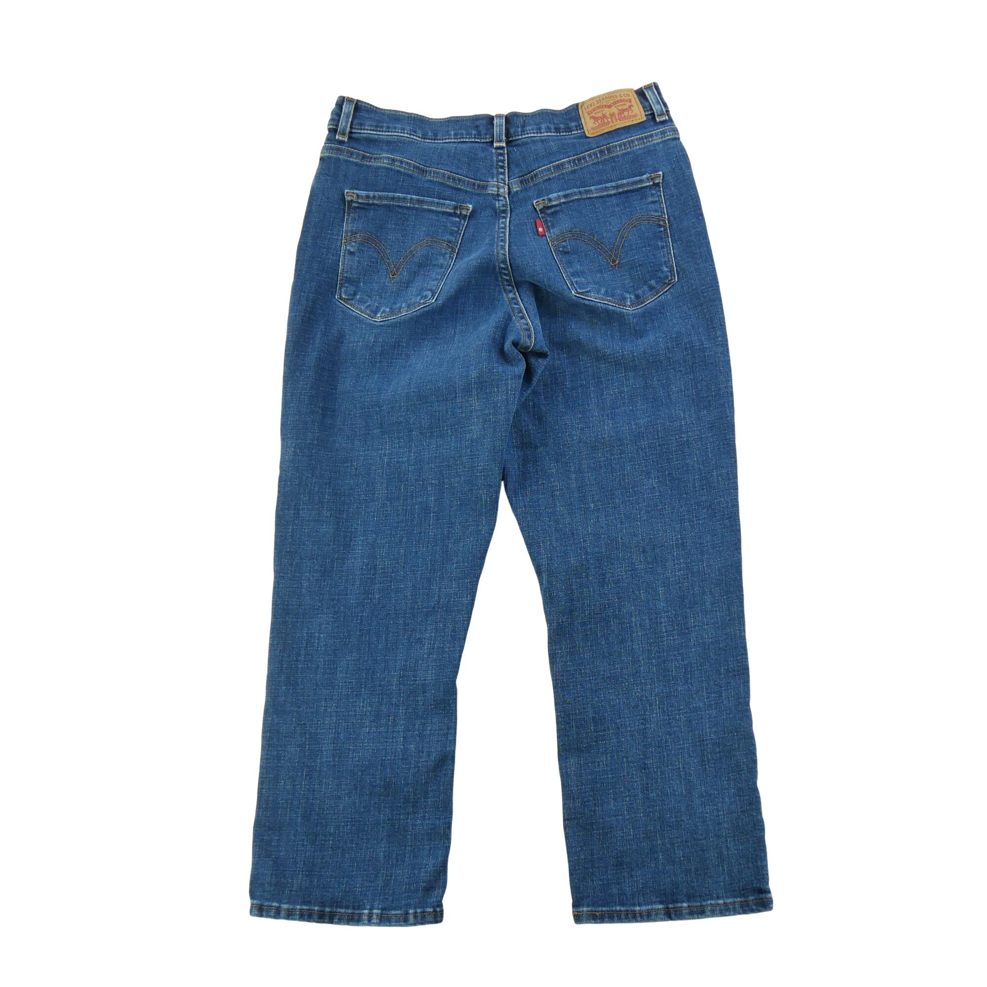 Seconde vie - Jean Femme Classic Capri Bleu - Excellent 2/7