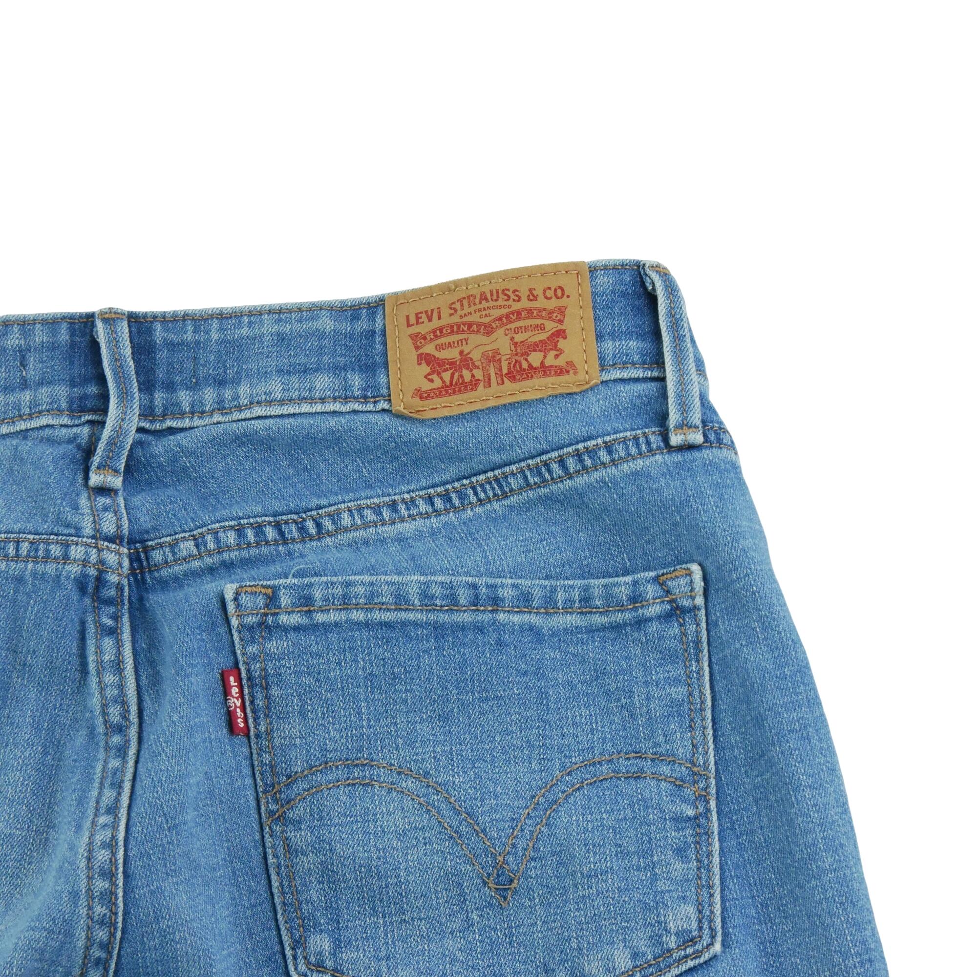 Seconde vie - Jean Femme Levis 525 Bleu - Très bon état 5/7