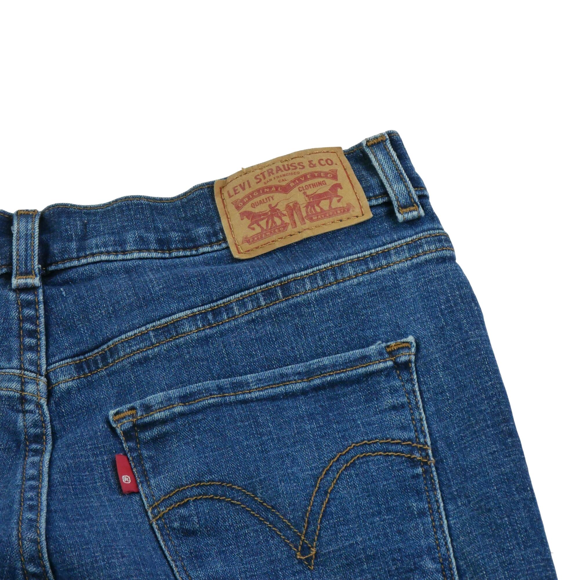 Seconde vie - Jean Femme Classic Capri Bleu - Excellent 5/7