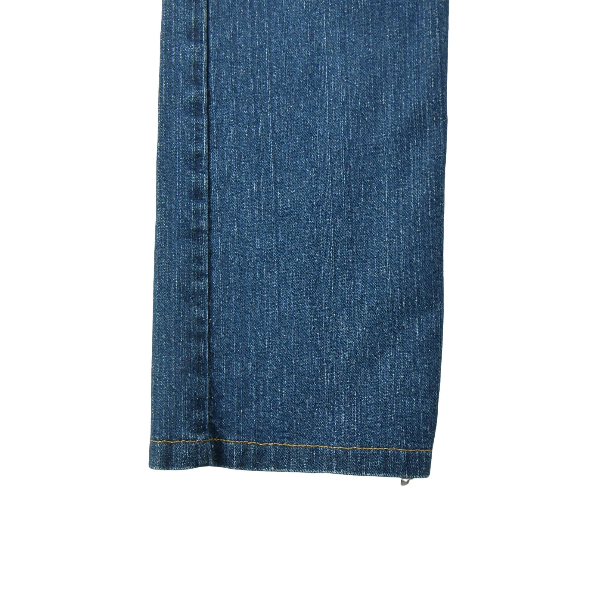 Seconde vie - Jean Femme Levis 503 Straight Leg Bleu - Excellent 5/7