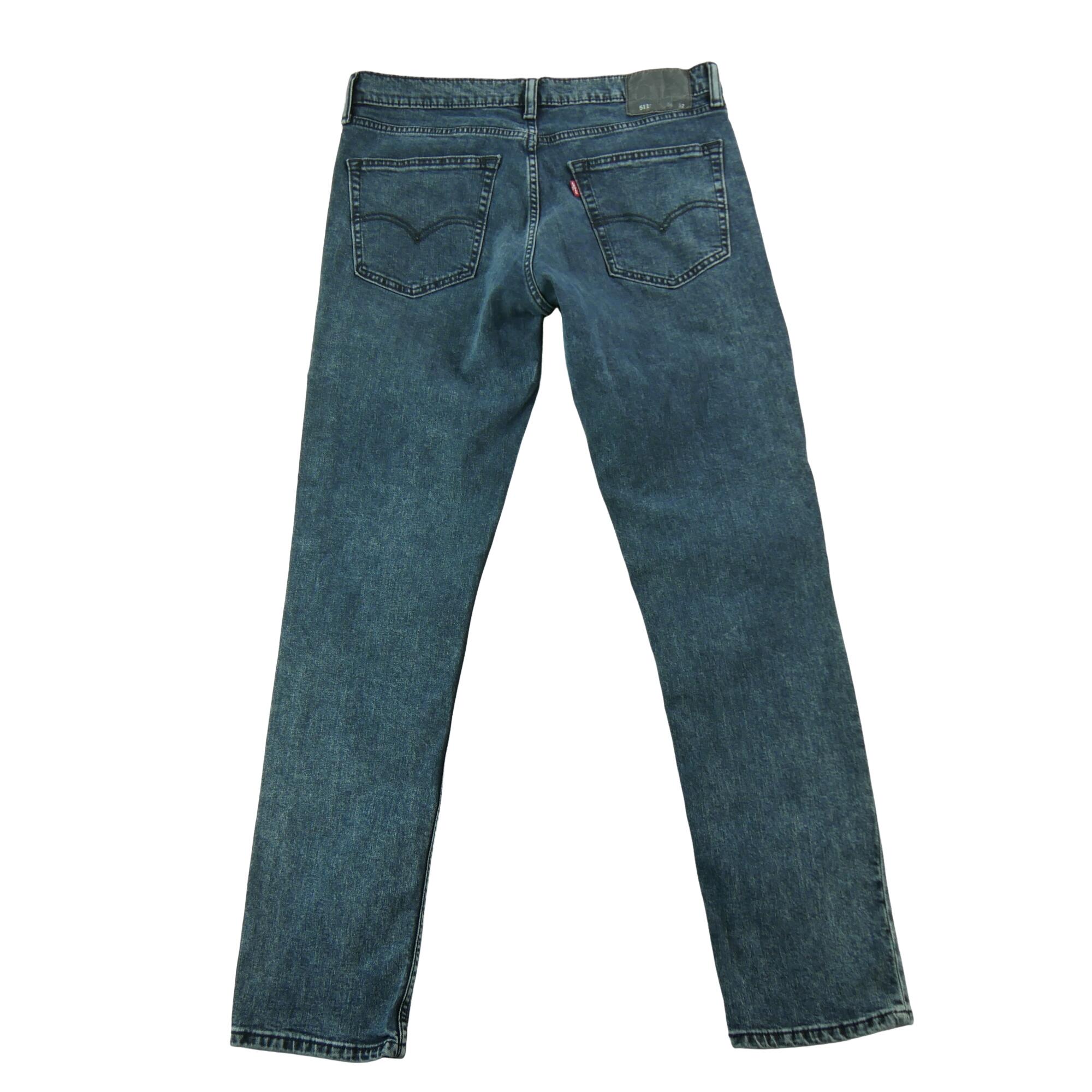 Seconde vie - Jean Homme Levis 511 Slim Fit Bleu - Excellent 2/7