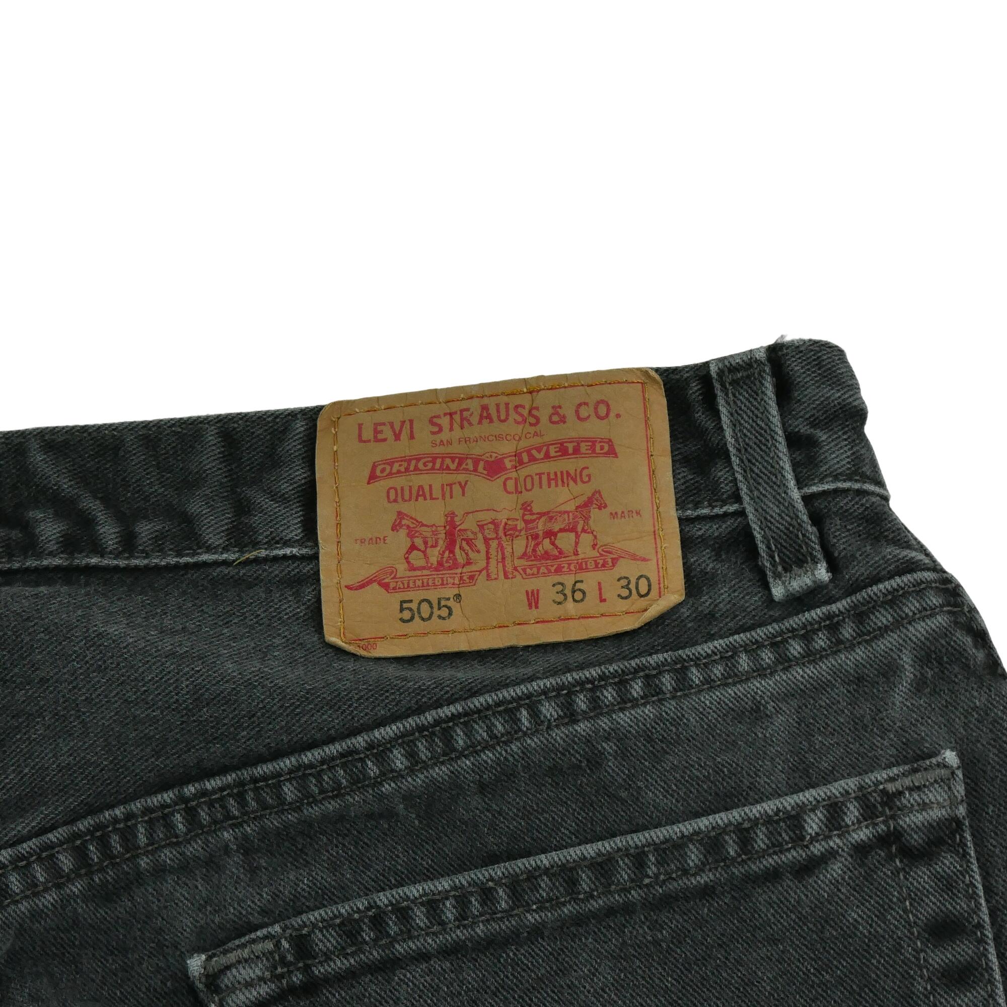 Seconde vie - Jean Homme Levis 505 Regular Fit W36/L30 - Excellent 7/7