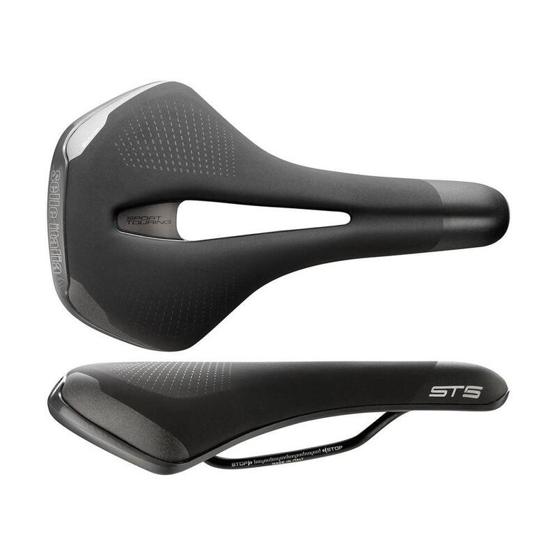 Selle de vélo ST5 Flow Aluminium L2 Noir