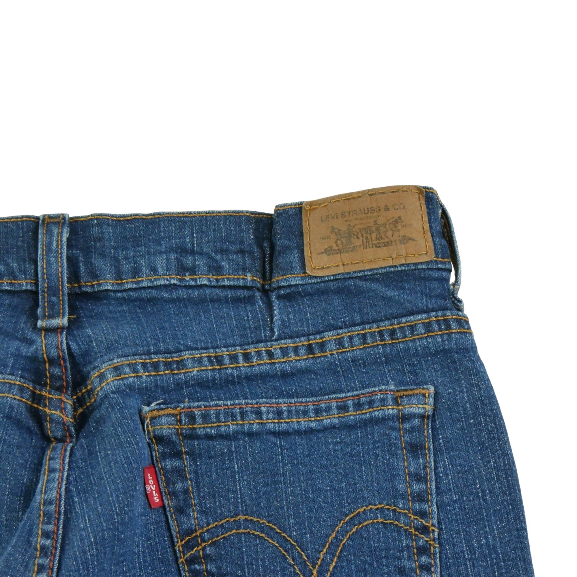 Seconde vie - Jean Femme Levis 503 Straight Leg Bleu - Excellent 7/7