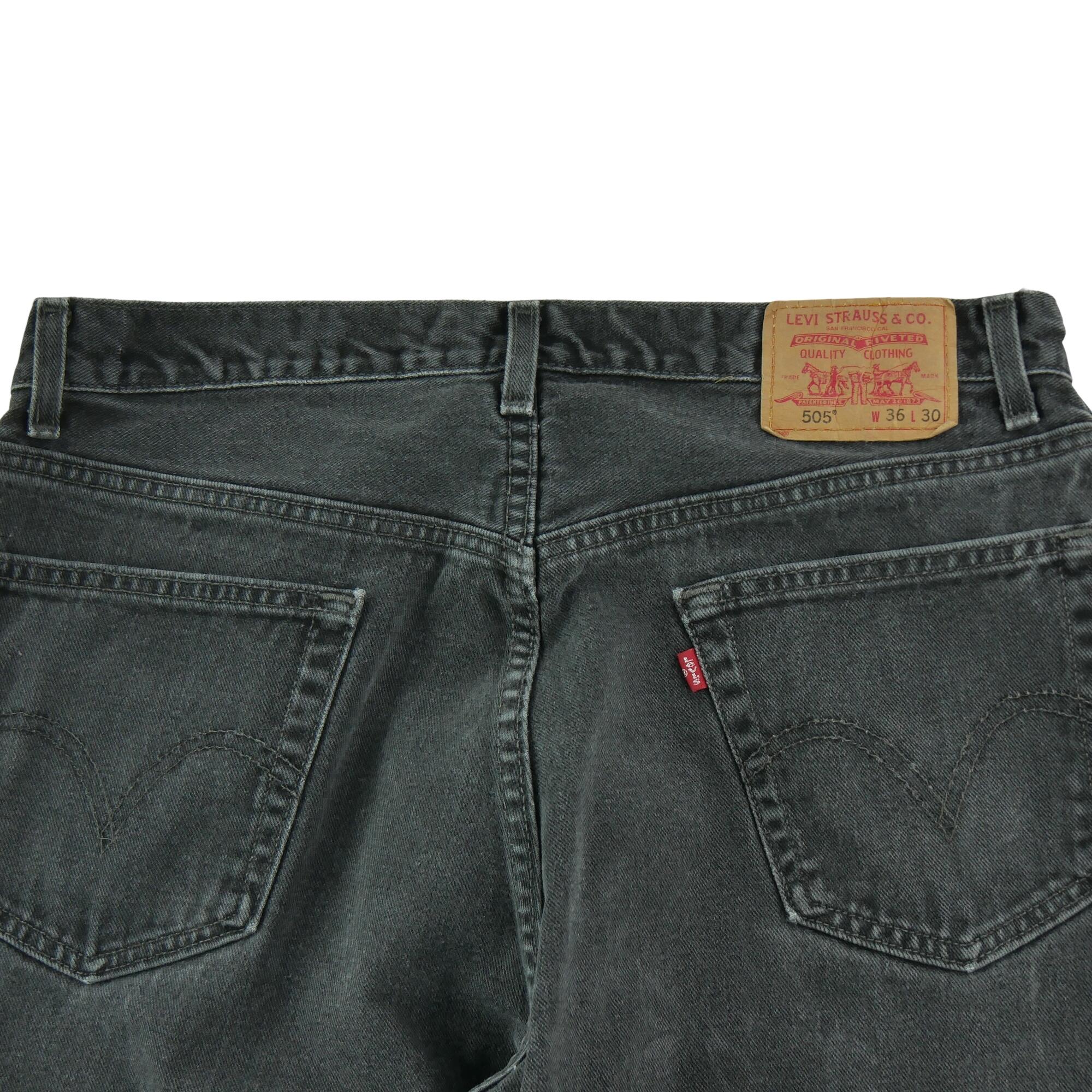Seconde vie - Jean Homme Levis 505 Regular Fit W36/L30 - Excellent 4/7