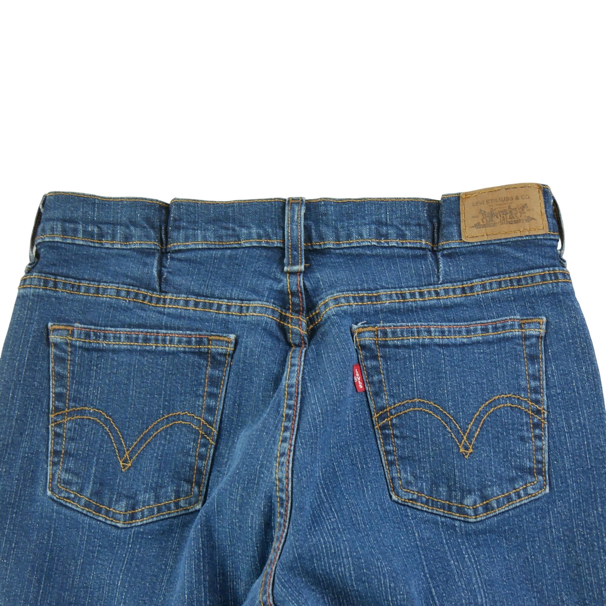 Seconde vie - Jean Femme Levis 503 Straight Leg Bleu - Excellent 4/7