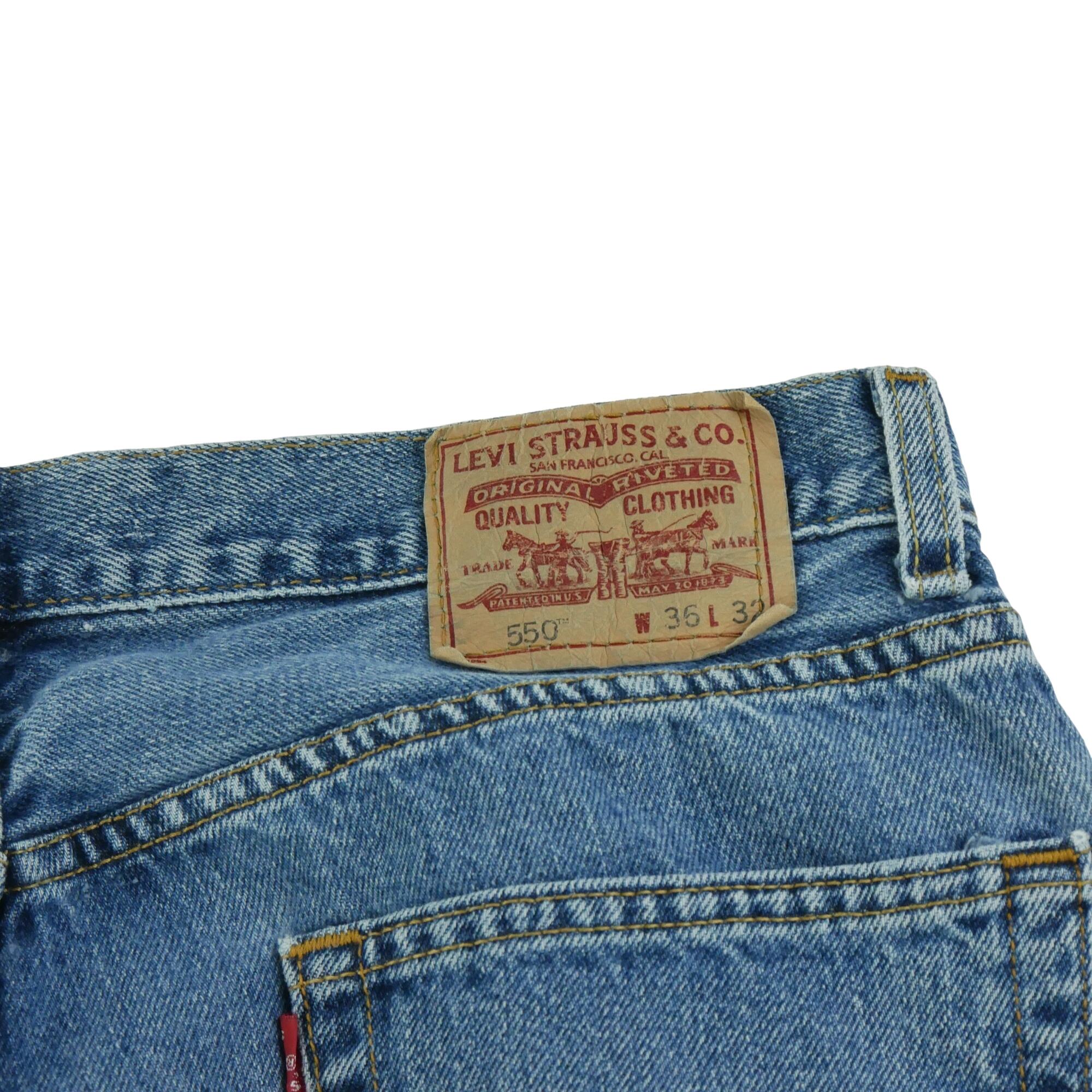 Seconde vie - Jean Homme Levis 550 Relaxed Fit - Très bon état 7/7