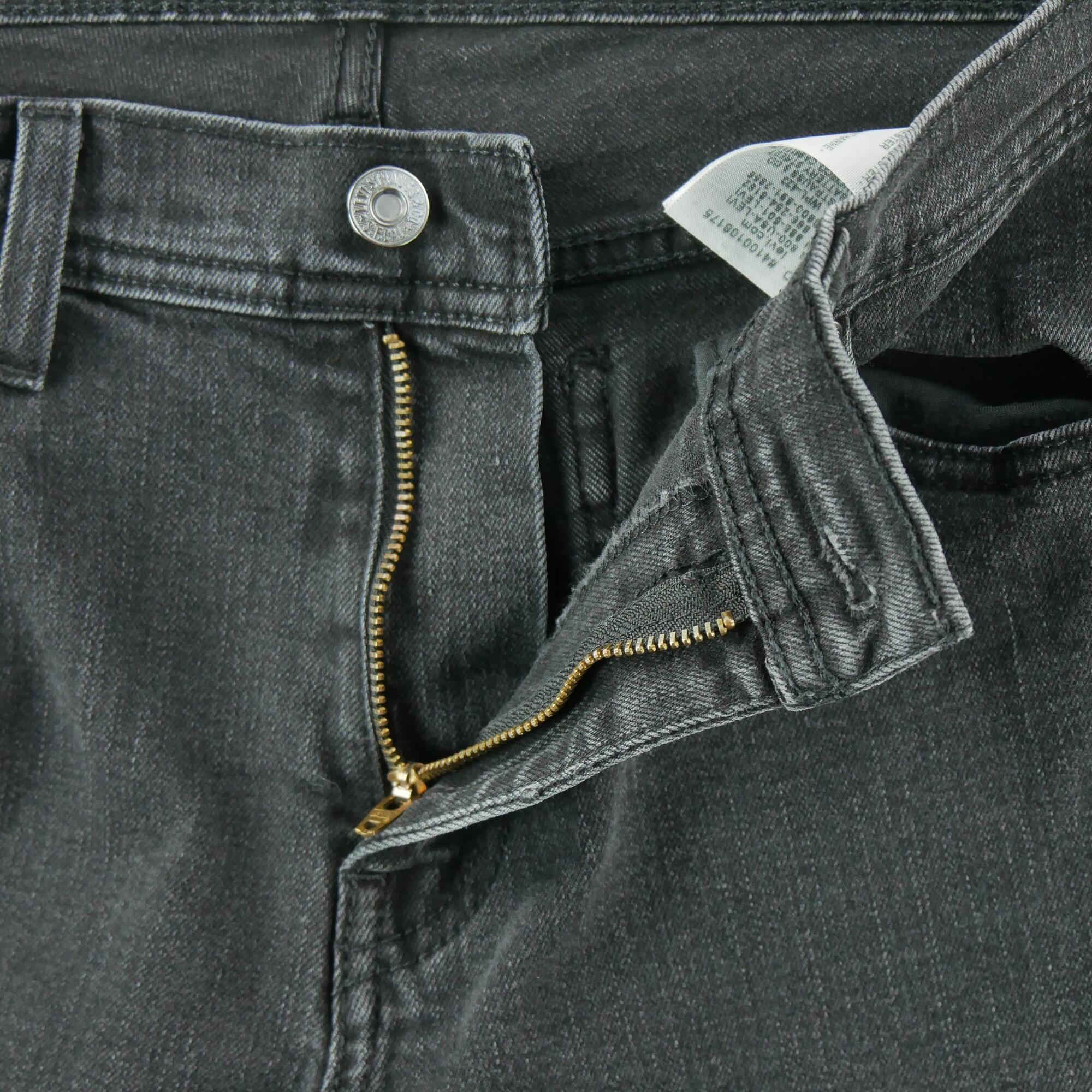 Seconde vie - Jean Femme Levis 505 Straight Leg Noir - Excellent 6/7