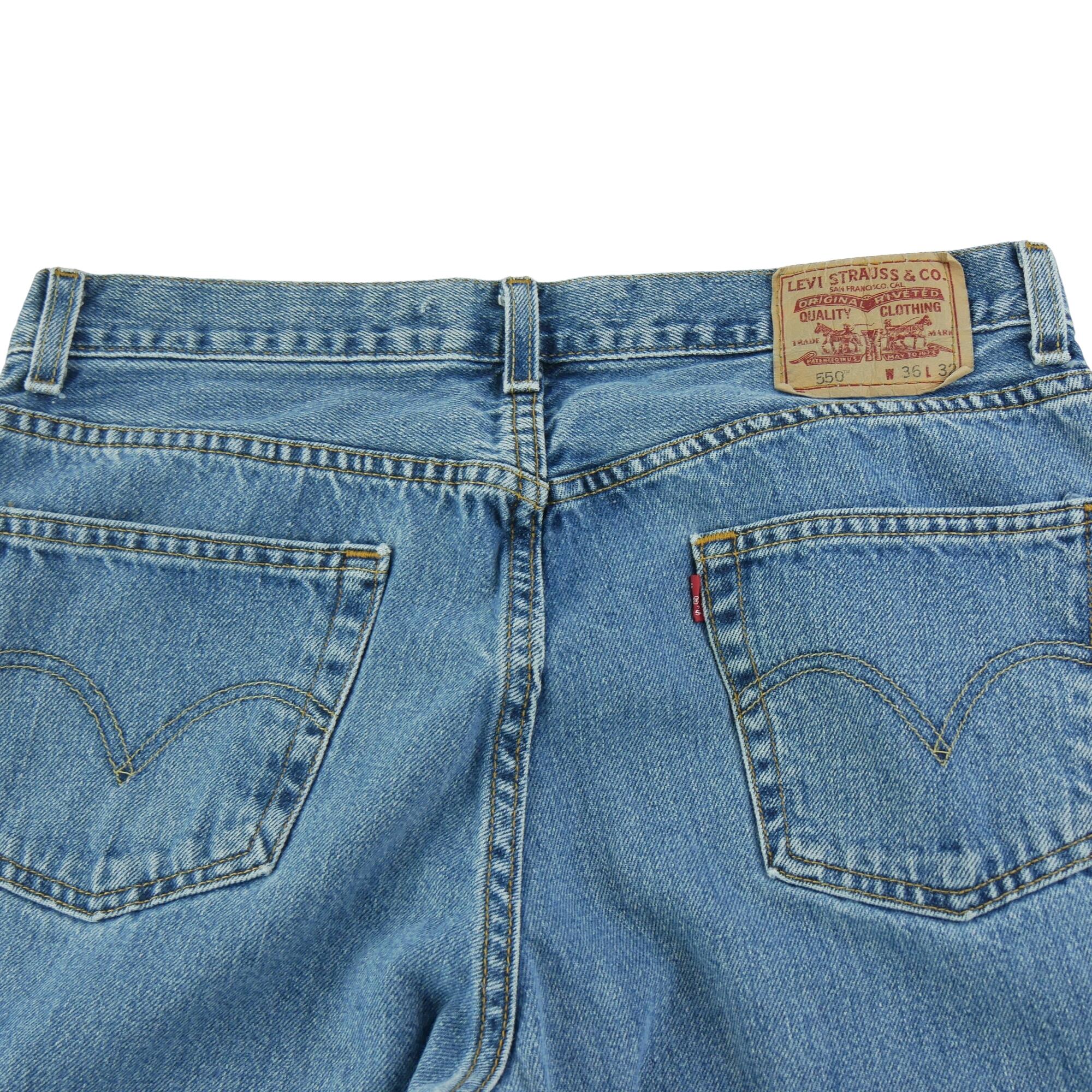 Seconde vie - Jean Homme Levis 550 Relaxed Fit - Très bon état 4/7