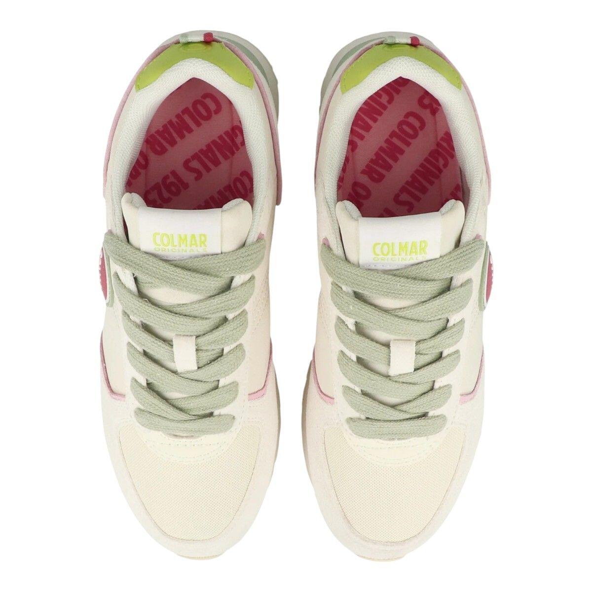 Baskets Femme Baskets Colmar TRAVIS SOFT Blanc Colmar 4/5