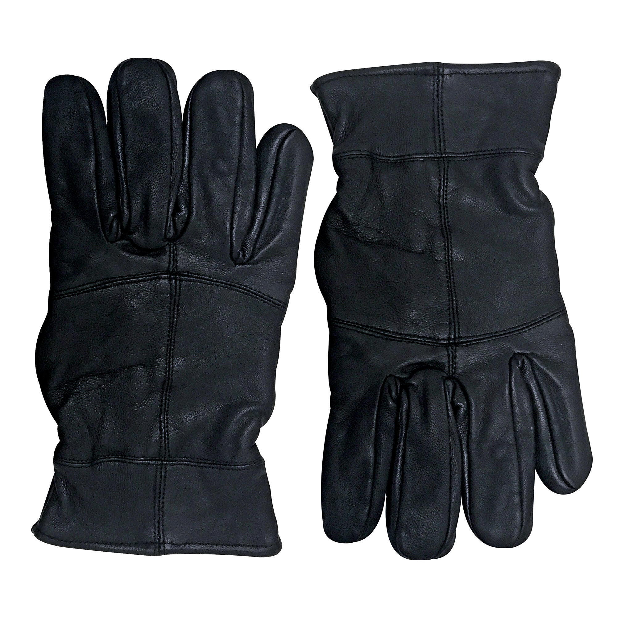 Mens 3M Thinsulate 40 Gram Thermal Insulated Winter Leather Gloves 4/5