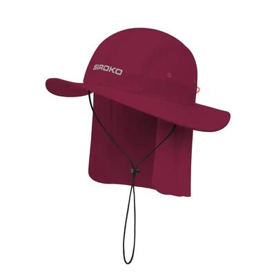 Heren en dames wandelen wandelzonnehoed tatra maroon bordeaux