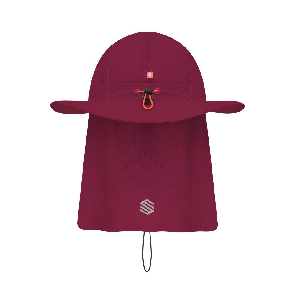 Heren en Dames Wandelen Wandelzonnehoed Tatra Maroon Bordeaux 4/7