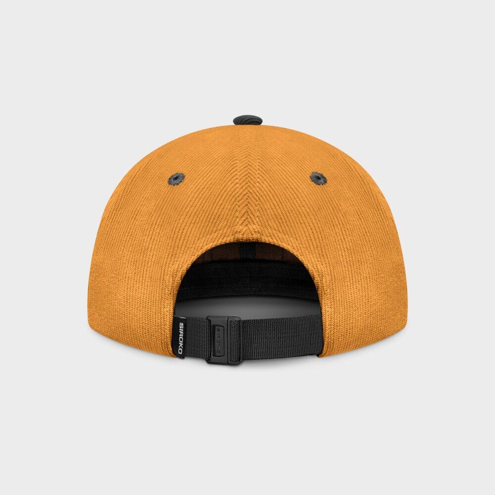 Casquette de randonnée en velours côtelé Homme et Femme Wapta Mustard Jaune 6/6