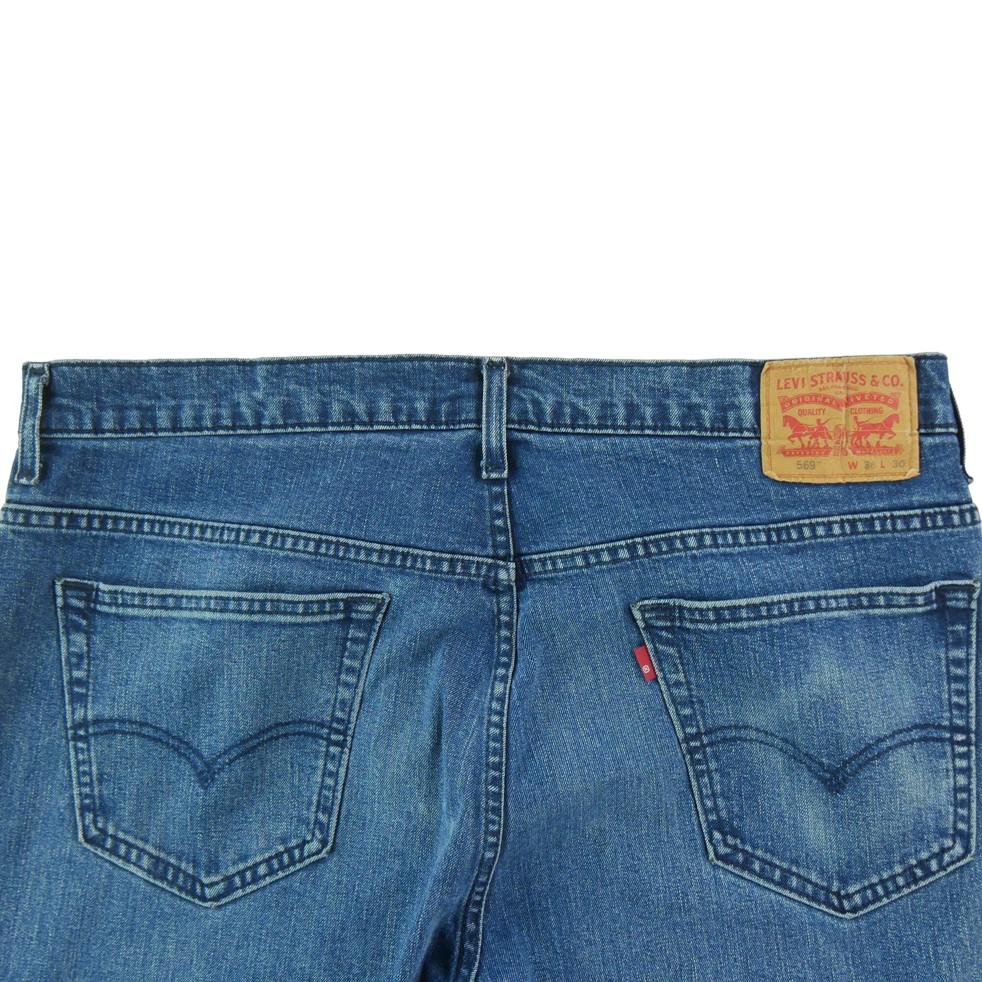 Seconde vie - Jean Homme Levis 569 Loose fit Bleu - Excellent 3/7