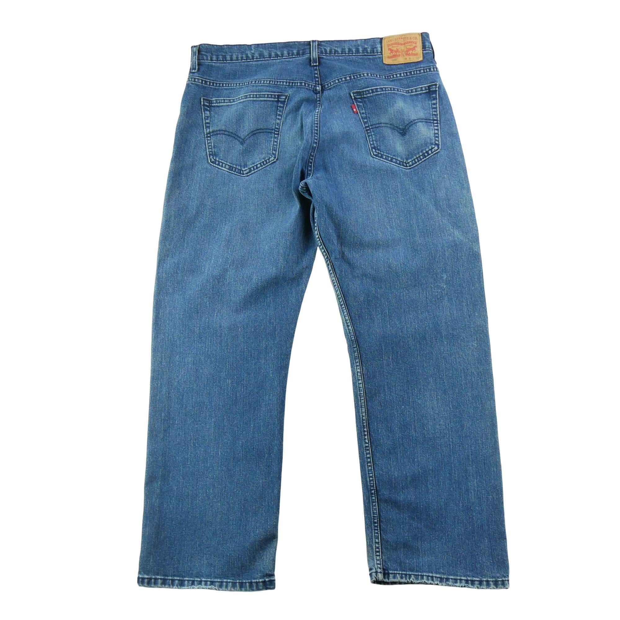 Seconde vie - Jean Homme Levis 569 Loose fit Bleu - Excellent 2/7