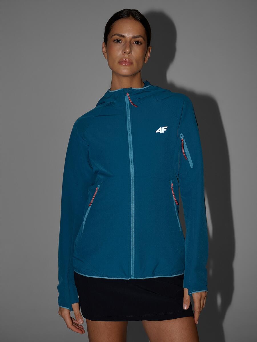 Kurtka softshell wiatroodporna damska 4F 4FRSS26TSOFF645 7/7