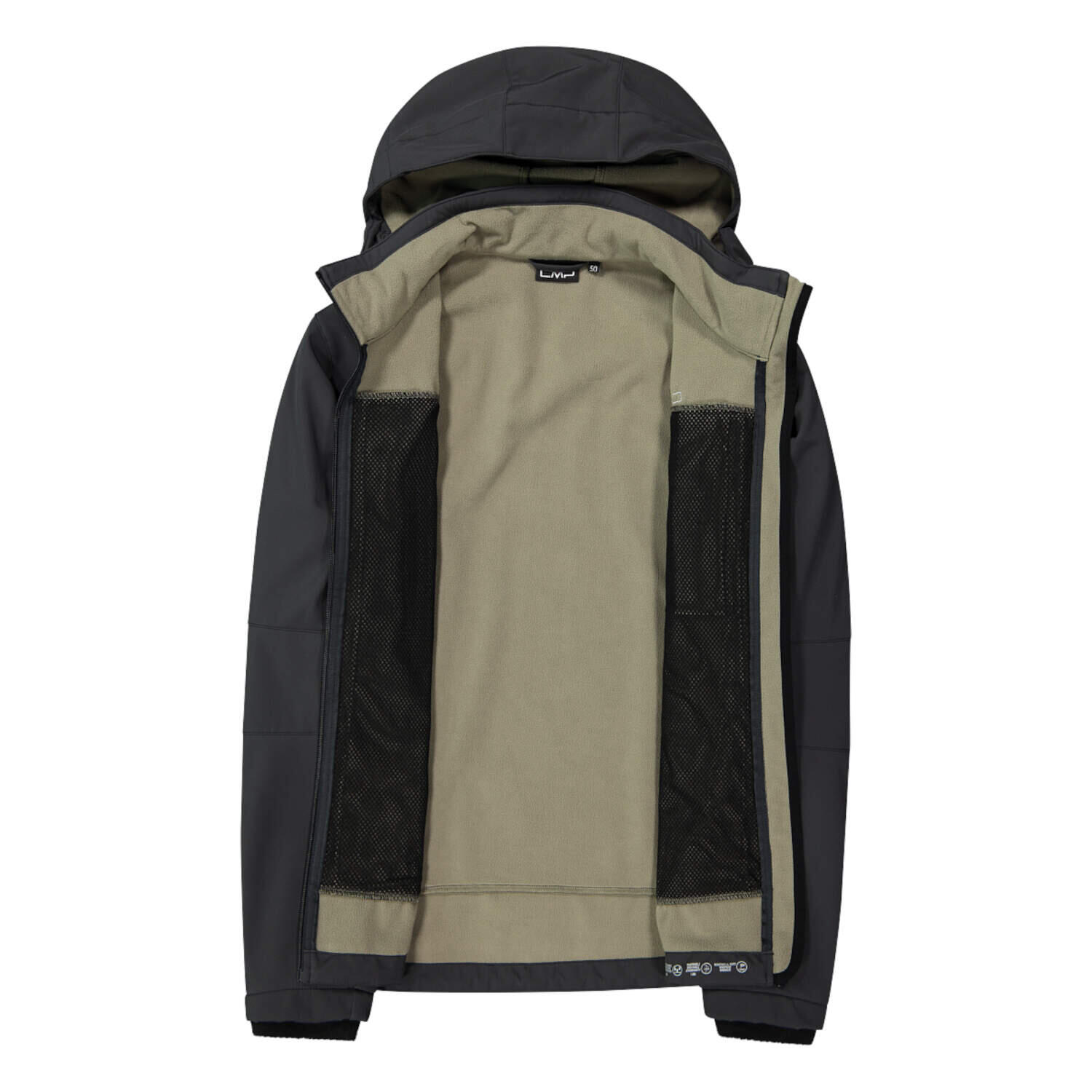 CMP Herren Softshell Jacke Zip Hood 3A01787N 3/11