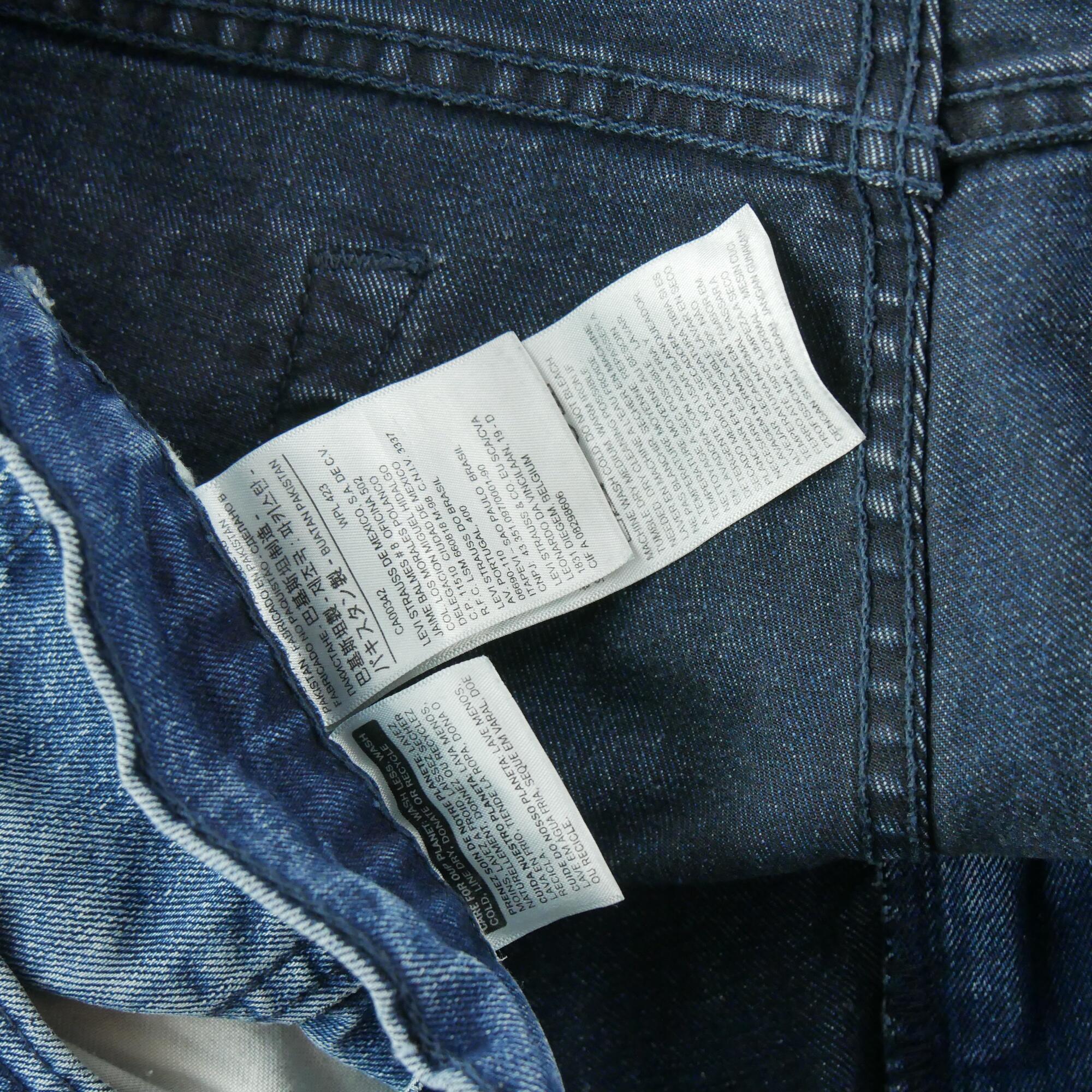 Seconde vie - Jean Homme Levis 569 Loose fit Bleu - Excellent 7/7