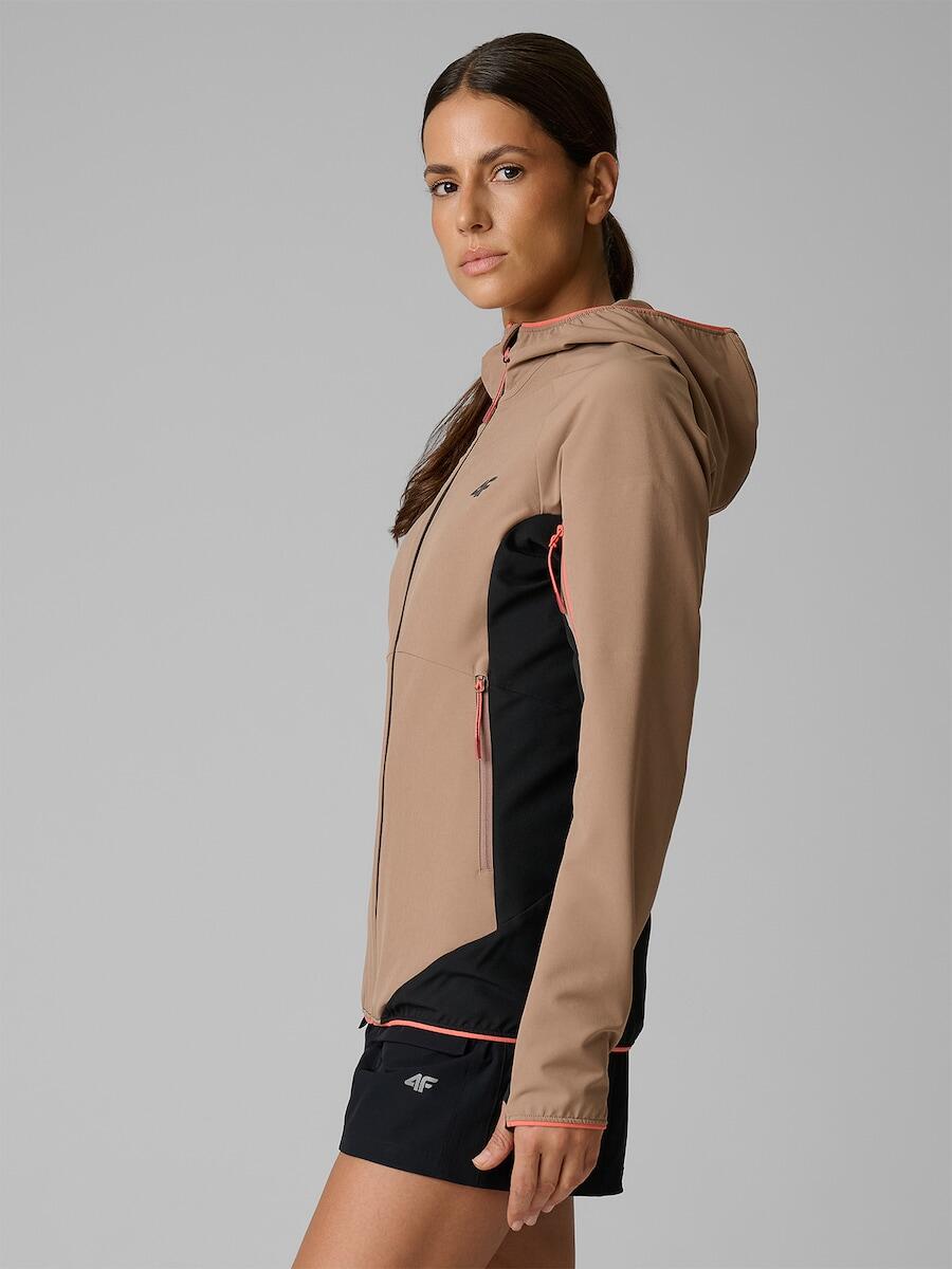 Kurtka softshell wiatroodporna damska 4F 4FRSS26TSOFF645 4/7