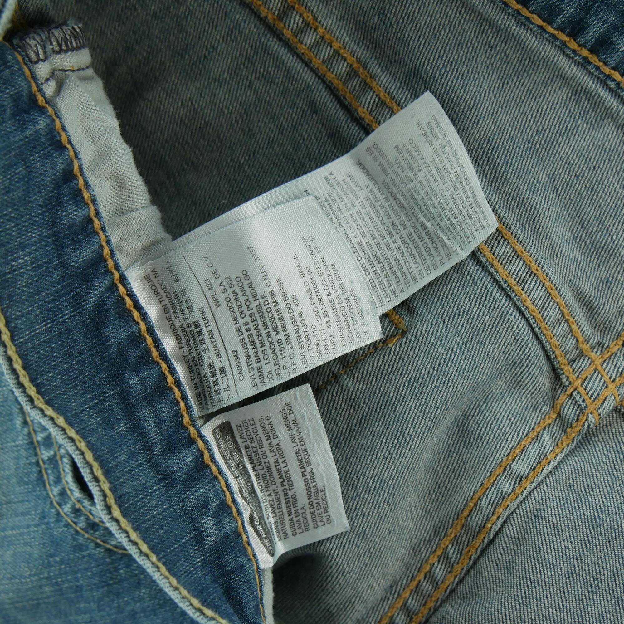 Seconde vie - Jean Homme Levis 527 Slim Bootcut Bleu - Excellent 7/7